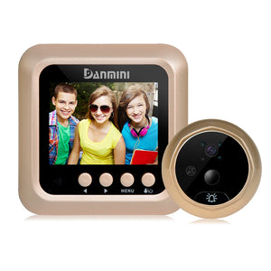 2.4 inch LCD TFT HD Peephole Viewer Door Eye Video Doorbell IR Camera Motion Detection