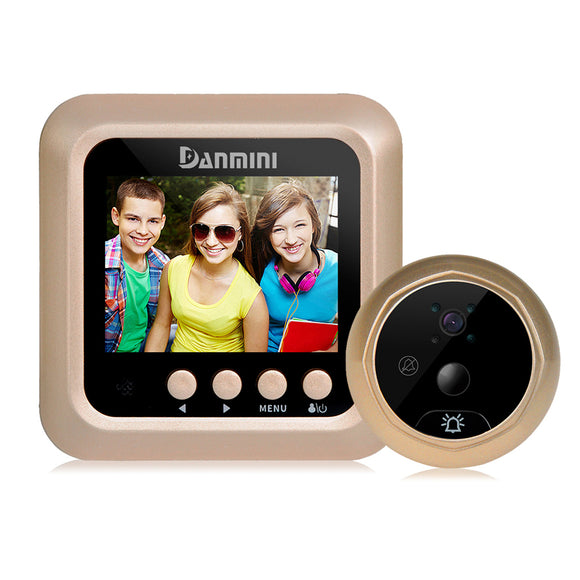 2.4 inch LCD TFT HD Peephole Viewer Door Eye Video Doorbell IR Camera Motion Detection