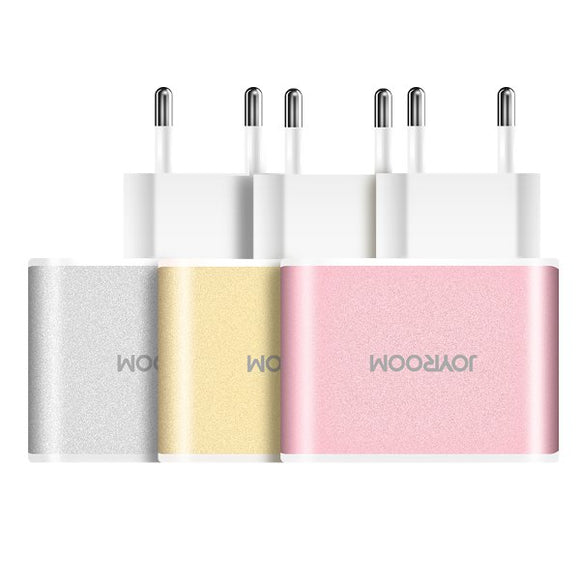 Joyroom L-M403 4.2A 4 USB Ports EU Travel Charger for iPhone,Samsung,Xiaomi,Huawei