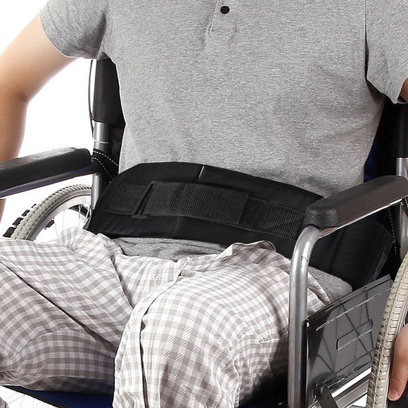 10*68cm Wheelchair Seat Belt Harness Straps Safety Adjustable Front Latch Buckle