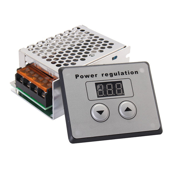 AC 220V 4000W SCR Voltage Regulator Dimmer Electric Motor Speed Controller