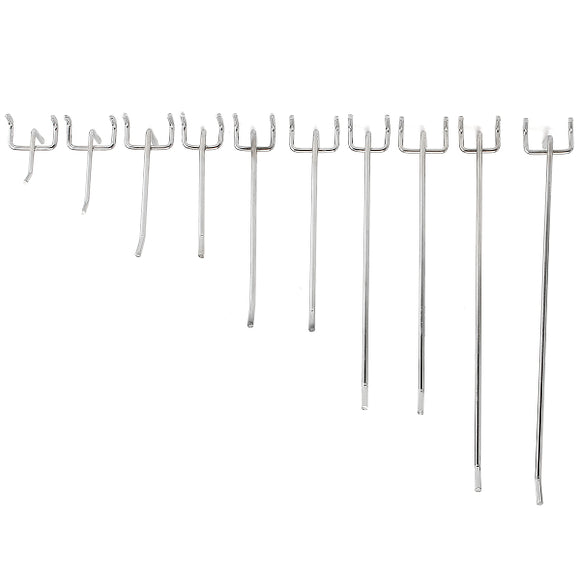 Slotted Storage Panel Pegboard Hook Assortment Strong Shop Hanger