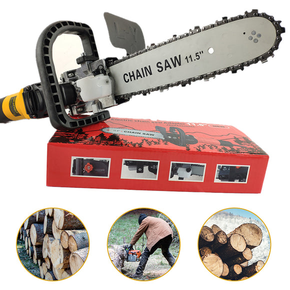 11.5 Inch DIY Electric Chain Saw Bracket Set with Adjustment Knob Woodworking