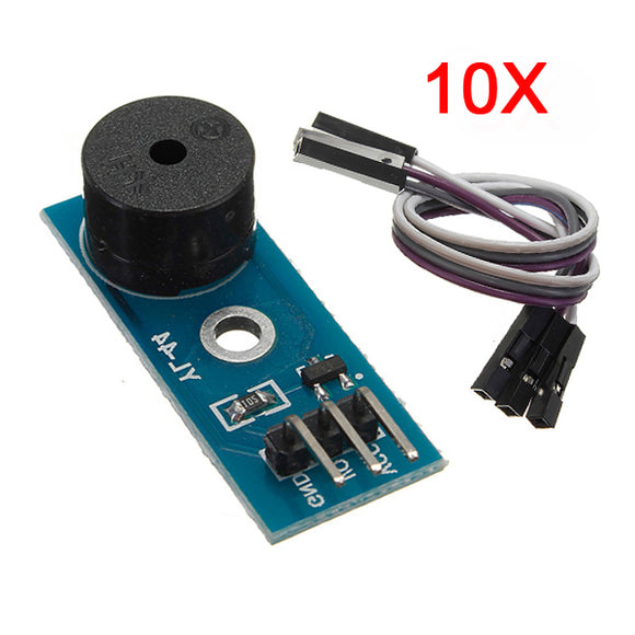 10Pcs 3.3-5V Passive Buzzer Alarm Module For Arduino