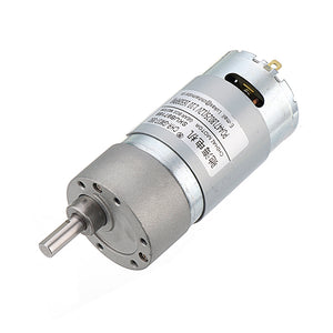 Chihai GM37-550 12V 330/550/1650rpm Reduction Gear Carbon Brush High Torque DC Geared Motor