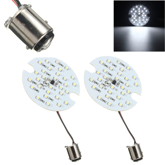 12V 30LED Motorcycle Turn Signal BA15d 1157 SMD Panel Light Lamp For Harley
