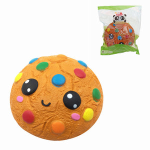 SquishyFun Cartoon Squishy Chocolate Cookie Slow Rising Toy Gift Collection With Packing Bag