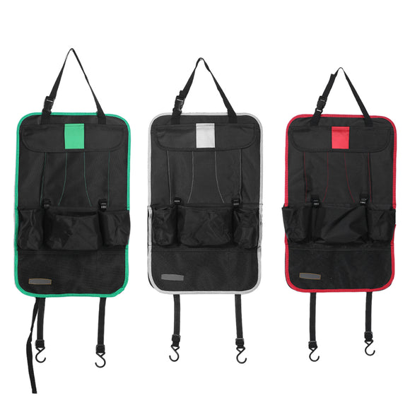 Auto Back Car Seat Bag Organizer Holder Multi Pocket Travel Storage Hanging Bag