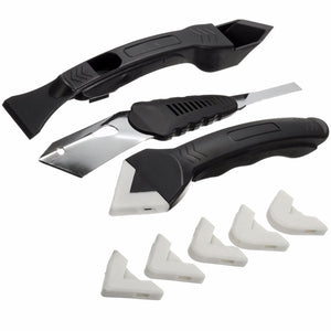 3Pcs Silicone Scraper Caulking Grouting Sealant Finishing Cleaning Tool Kit