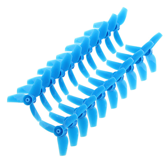 10 Pairs LDARC / Kingkong 31mm Mounting Hole 1.0mm ABS 3-Blade Propeller for 0703 0603 0705 Motor