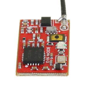 0.9g Super Mini AC900 Dual Mode Receiver Compatible Frsky D16 & Futaba S-FHSS RX Built-in LNA Chip