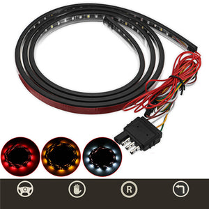 60 Inch Tailgate Bar Pickup Taillight Turn Signal Car LED Strip Light Reverse Brake Lamp DC9-24V