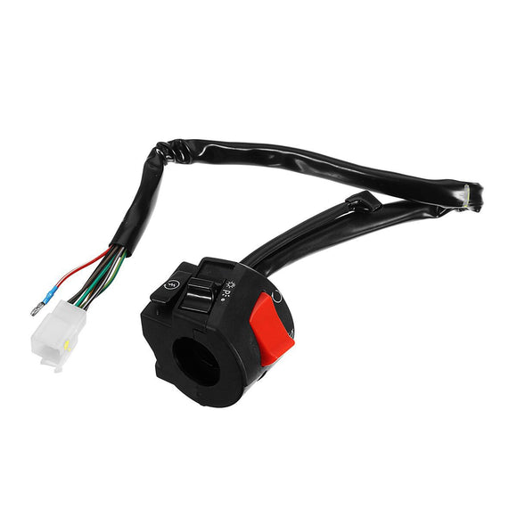 7/8inch 22mm Motorcycle Handlebar Horn Turn Light Electrical Start Switch Right Side