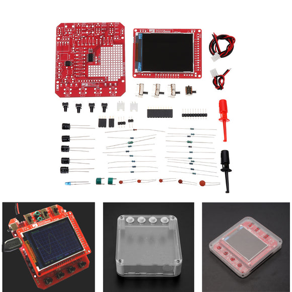 Original JYETech 13805K DSO138mini DIY Digital Oscilloscope Kit SMD Pre-soldered With Case