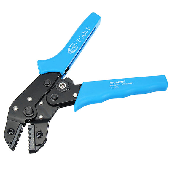 WEIERLI SN-06WF 0.25-6mm2 Crimping Pliers for End-sleeve Cable Clamp Locking Crimper Press Tool