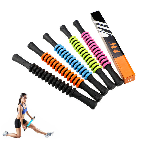 KALOAD 13 Beads Massage Rollers Yoga Fitness Sports Muscle Roller Stick Exercise Tools Massager
