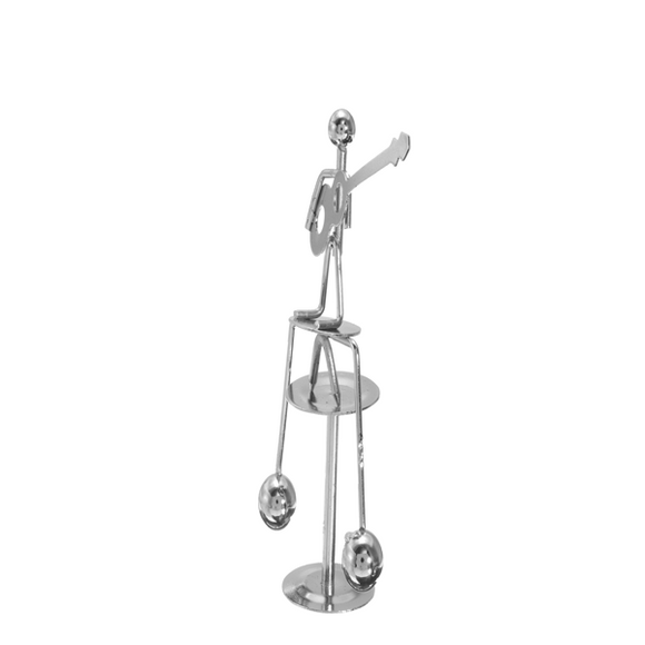 Motion Toy Newton's Guitar Cradle Balance Balls Physics Classic Science Mini Fun Desk Toy