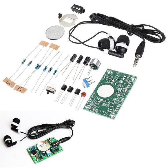 10pcs DIY Electronic Kit Set Hearing Aid Audio Amplification Amplifier Practice Teaching Competition Electronic DIY Interest Making