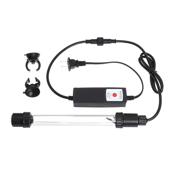 11W/13W UV Fish Tank Sterilizer Submersible Germicidal UV Lamp Aquarium Timer Sterilizer