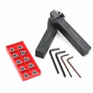 WTJNR2020K16 WTJNL2020K16 Turning Tool Holder with 10pcs TNMG160408-HS  Carbide Inserts