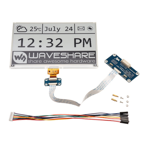 Waveshare 7.5 Inch E-ink Screen Module e-Paper Display SPI Interface For Arduino Raspberry Pi