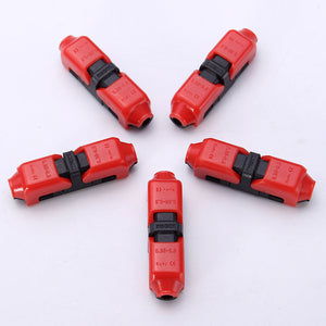 Excellway TC25 5pcs 10A 300V Electrical Wire Connector Plug 18-24AWG