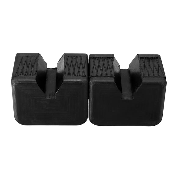 2Pcs Black Universal Car Support Jack Lift Rubber Pads Cushion