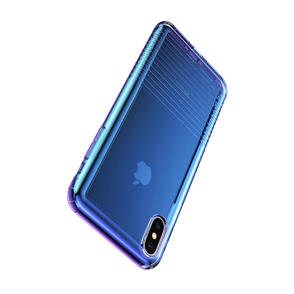 Baseus Protective Case For iPhone XS 5.8 Plating Airbag Soft TPU Back Cover