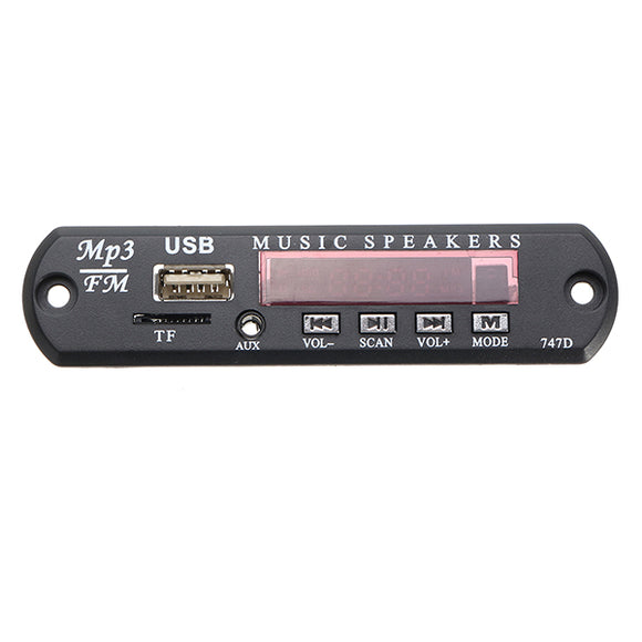 JRHT-Q9A MP3 Electronic Decoder Audio Module Board  Remote Control FM Usb 5V