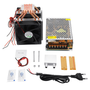 Four Copper Tube Semiconductor Refrigeration Fish Tank Cooling Refrigerator