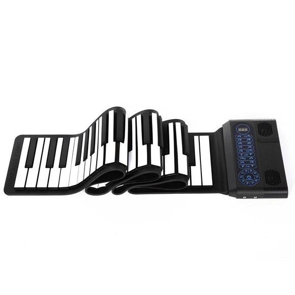 iword S3088 88 Keys Professional Hand Roll Up Piano Built in Dual Speakers