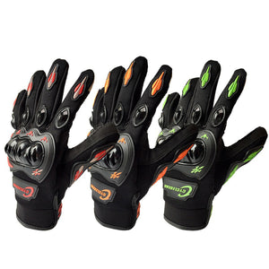 Motorcycle Full Finger Gloves Touch Screen For Dirt Bike Racing Cycling CG666
