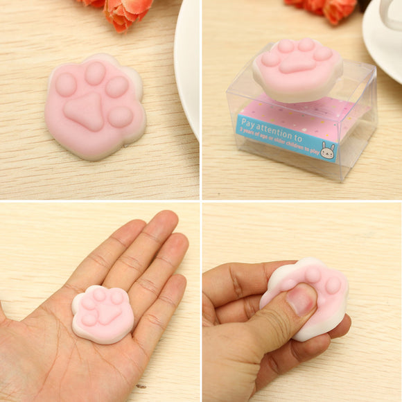 Cat Paw Claw Squishy Squeeze Cute Healing Toy Kawaii Collection Stress Reliever Gift Decor