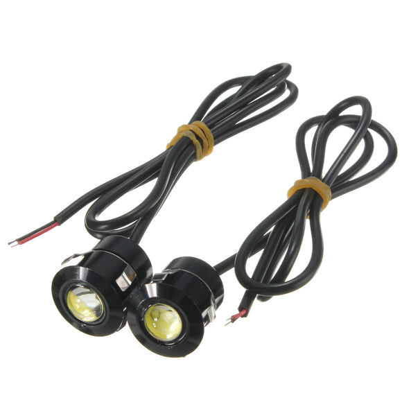 12V 9W LED Eagle Eye Lamp Decoration Daytime Running White Light DRL