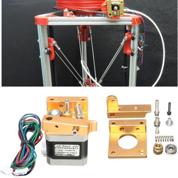 Mini MK8 Aluminum Extruder Left Bracket With 42 Stepping Motor  For 3D Printer Bowden Delta Rostock