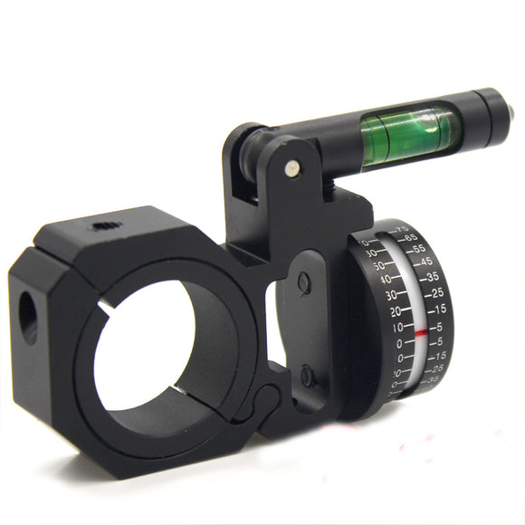 Right-hand 25.4/30mm Ring Angle Degree Indicator (ADI/ACI) Scope Mount Level