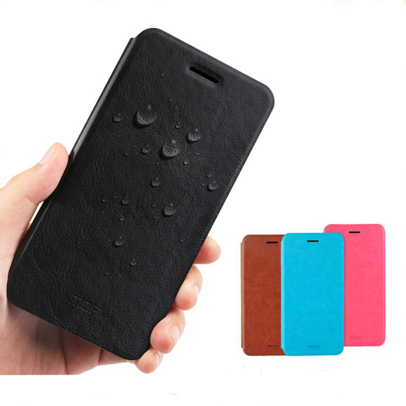 Mofi Waterproof Flip PU Leather Full Cover Protective Case for Xiaomi Redmi 7A