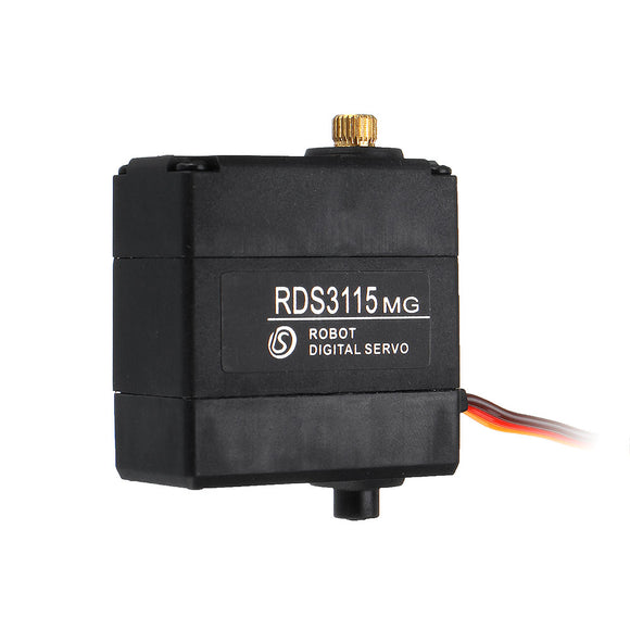 DSSERVO RDS3115MG 180 17kg Dual Ball Bearing Metal Gear Digital Servo For RC Robot DIY