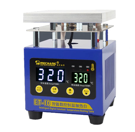 Mechanical Table Heating ET-20 Smart Constant Temperature Dual Digital Display to Repair LED Lamp Mobile Phone PCB