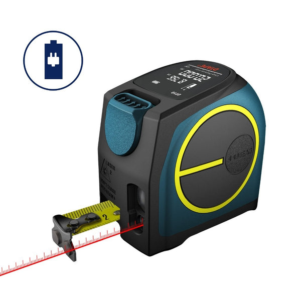 DTAPE DT10 40M Laser Tape Measure 2-in-1 Digital Laser Measure Laser Rangefinder with LCD Digital Display Magnetic Hook