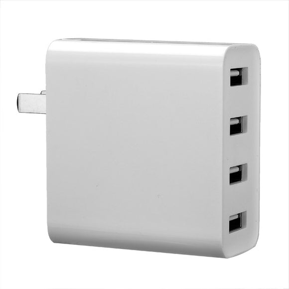 Original Xiaomi 4 USB Ports 7A US Plug Wall Charger For Cell Phone Tablet Camera Powerbank