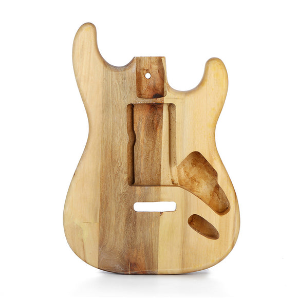 DIY Electric Maple Guitar Body Replacement Unfinished Part For Fender ST Style Guitar