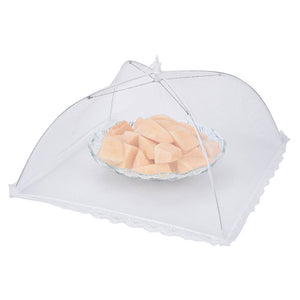 Folding Fly-proof Dirt-resistant Food Shield Gauze Umbrella Food Cover Kitchen Anti Fly Mosquito Net