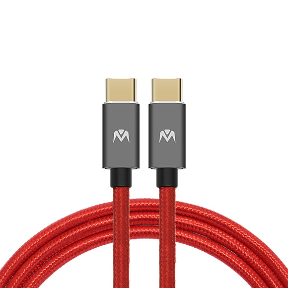 MantisTek T2 1M 1.8M Type-C Male to Male 3A Quick Charge Sync Data Cable