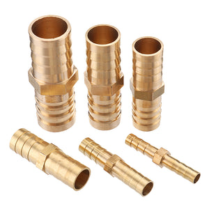 Pagoda Adapter Brass Barb Straight 2 Way Pipes Fitting 6-19mm Pneumatic Component Hose Quick Coupler
