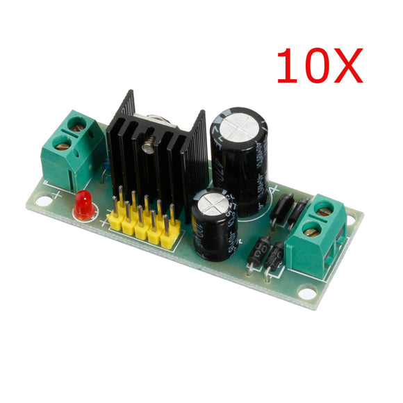 10Pcs L7805 LM7805 Three Terminal Voltage Regulator Module For Arduino