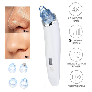 Electric Blackhead Vacuum Acne Remover Cleaner Pore Remover Electric Skin Facial Cleanser Care