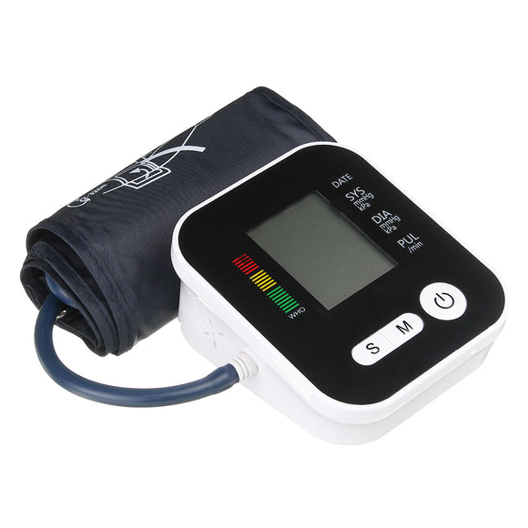 Automatic Digital Arm Blood Pressure Monitor Cuff BP Machine Device