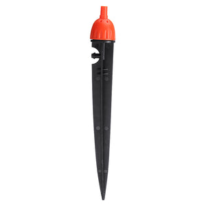 50Pcs Micro Spray Adjustable 360 Degree Water Flow Irrigation Drippers On Stake Emitter Drip System