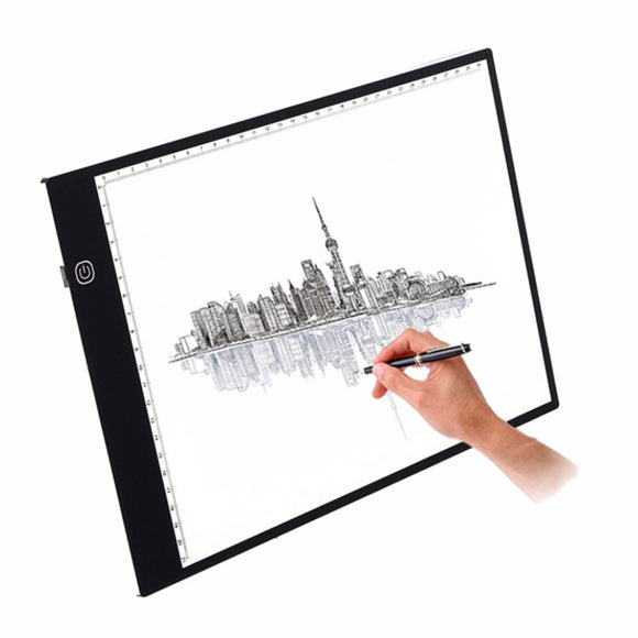 M.Way Ultra Thin A3 LED Copy With USB Cable Adjustable Brightness Drawing Pad Tracing Copy Board